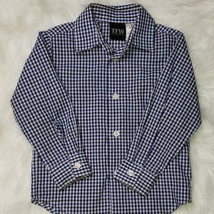2T Blue Button Down Dress shirt
